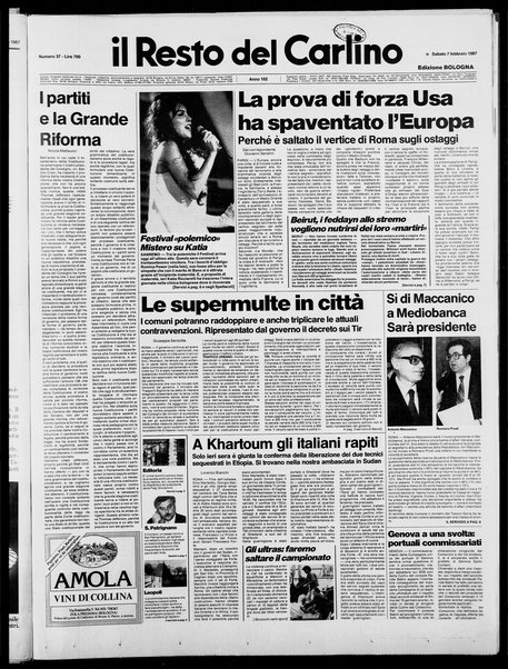 Il Resto del Carlino : giornale dell'Emilia